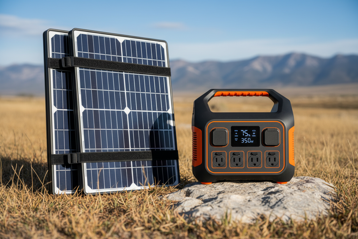 Solar generator + panels