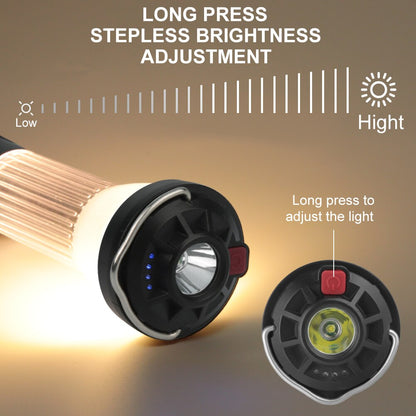 3000mAh Camping Light with Magnetic Base Similar To Blackdog Goal Zero Lantern 5 Lighting Modes Led Flashlights Camp Supplies
