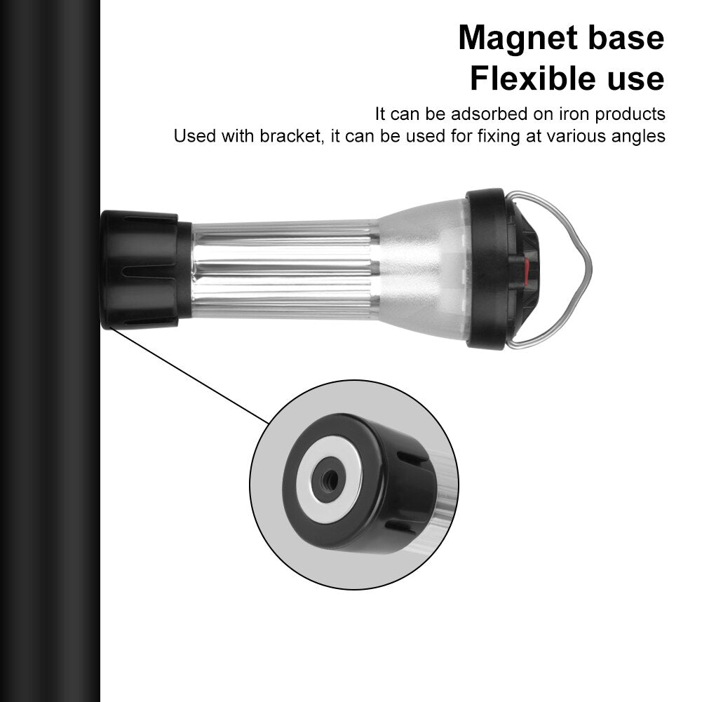 3000mAh Camping Light with Magnetic Base Similar To Blackdog Goal Zero Lantern 5 Lighting Modes Led Flashlights Camp Supplies