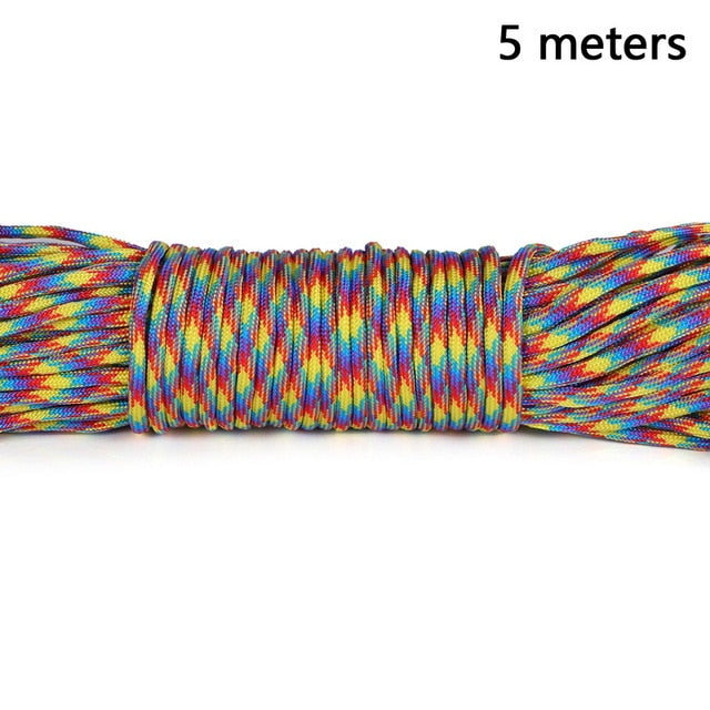 31 Meters Dia.4mm 7 Stand Cores Paracord For Survival Parachute Cord Lanyard Camping Climbing Camping Rope Hiking Clothesline