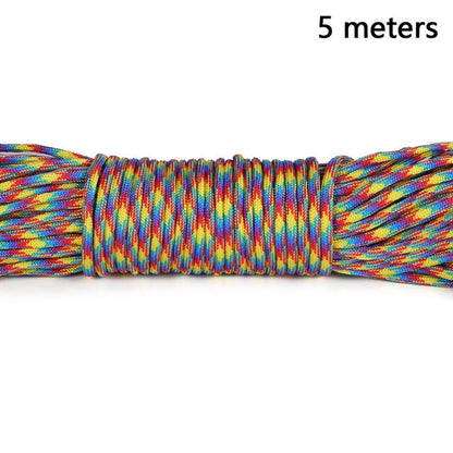31 Meters Dia.4mm 7 Stand Cores Paracord For Survival Parachute Cord Lanyard Camping Climbing Camping Rope Hiking Clothesline