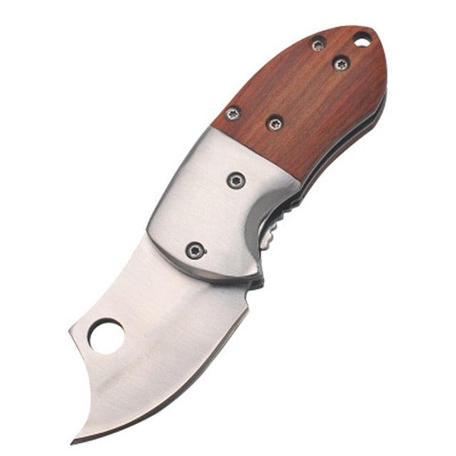 Foldding Outdoors Hunting Knife Fold High Hardness Sharp Knife Outdoors Seek Survival Saber  Hunting Knife Outdoor EDC Tool